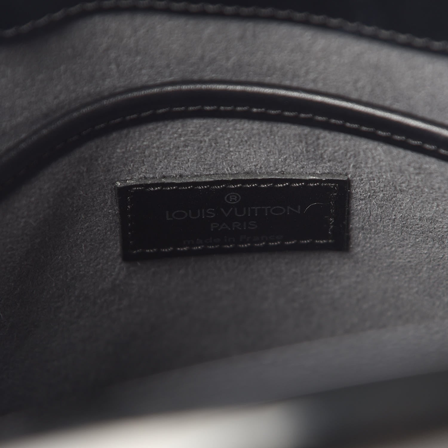 Louis Vuitton Epi Demi Lune Tote Black 6 of 10