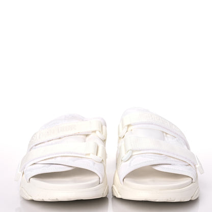 Christian Dior Technical Fabric Camouflage D-Wander Slide Sandals 41 White 2 of 13