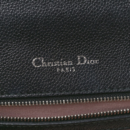 Christian Dior Grained Calfskin Medium Diorama Flap Bag Black 6 of 10