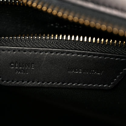 Celine Baby Grained Calfskin Nubuck Micro Tri-Color Luggage Teal 6 of 10