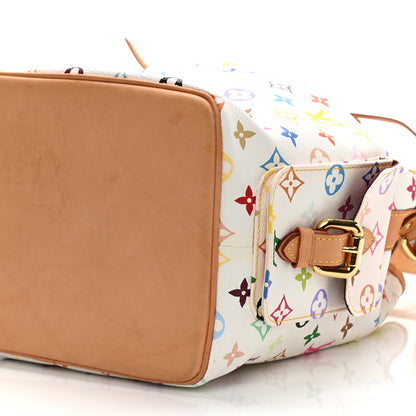 Louis Vuitton Monogram Multicolor Petit Noe White 10 of 11