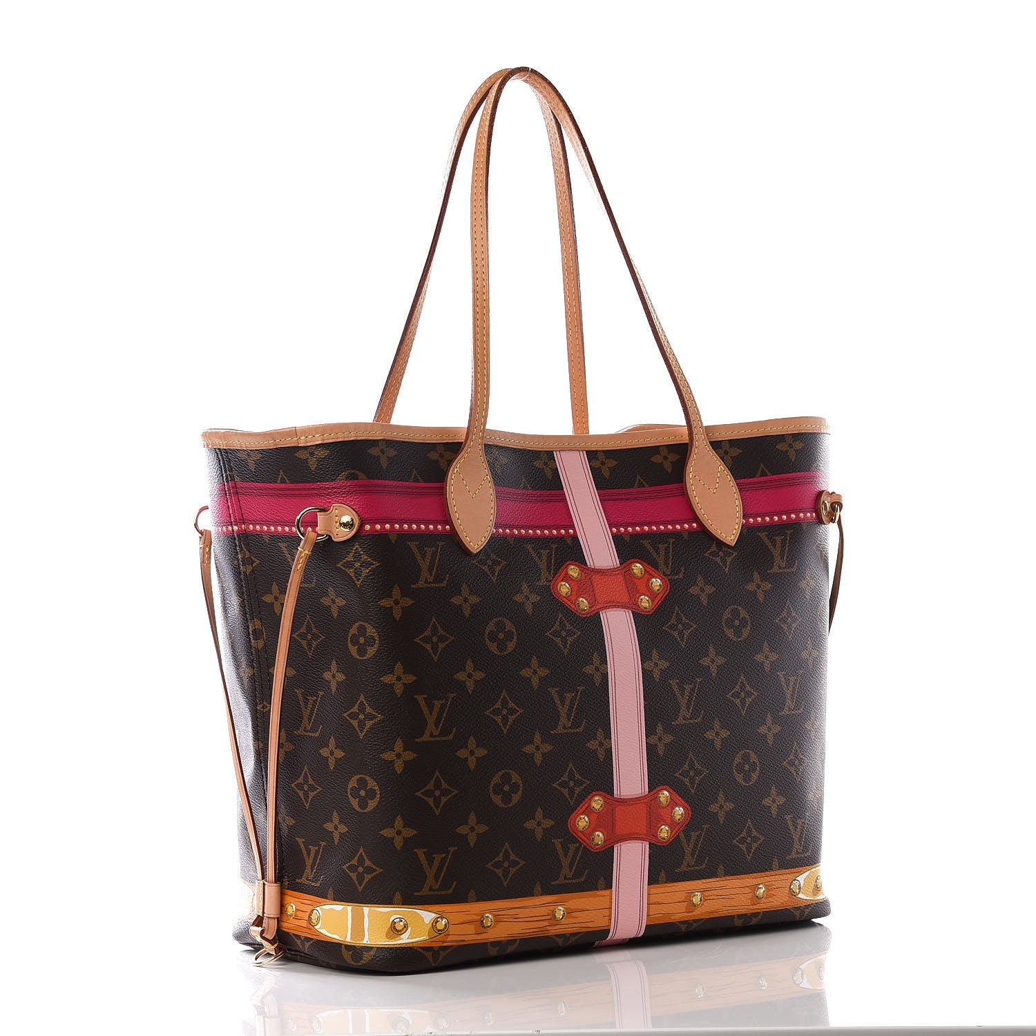 Louis Vuitton Monogram Summer Trunks Neo Neverfull MM 2 of 8