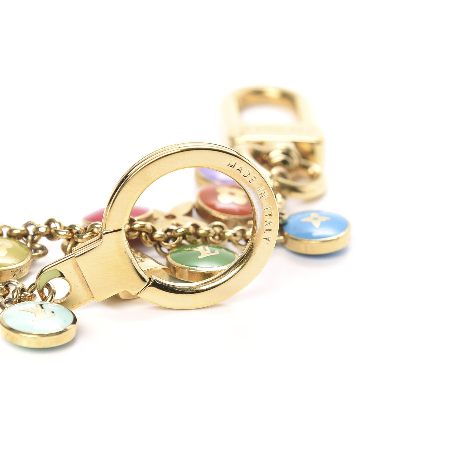 Louis Vuitton Pastilles Key Chain Bag Charm Multicolor 3 of 4