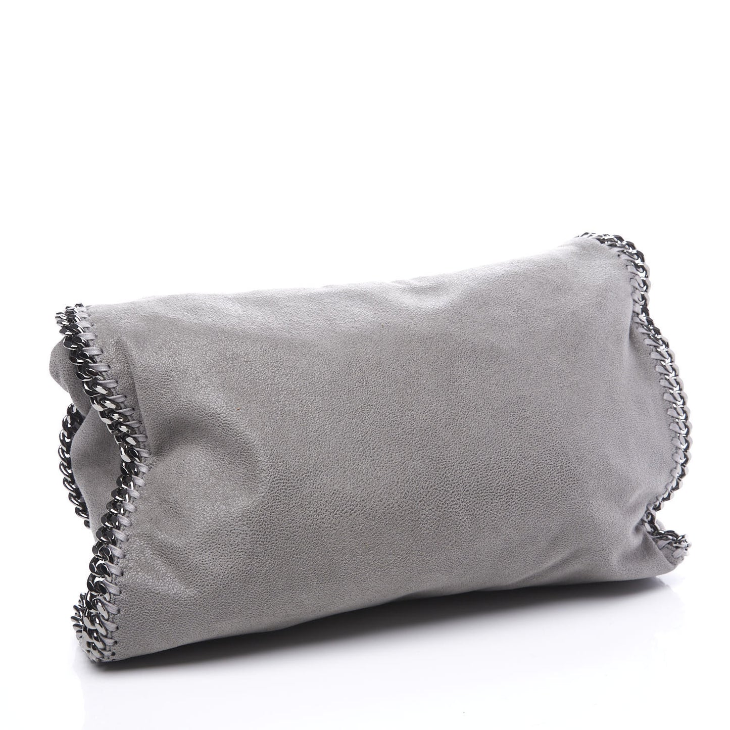 Shaggy Deer Small Falabella Tote Light Grey