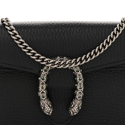Gucci Calfskin Super Mini Dionysus Shoulder Bag Black 7 of 12
