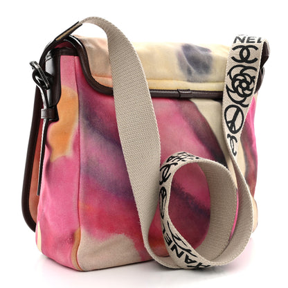 Chanel Printed Ultra Soft Lambskin Medium Flower Power Messenger 3 of 10