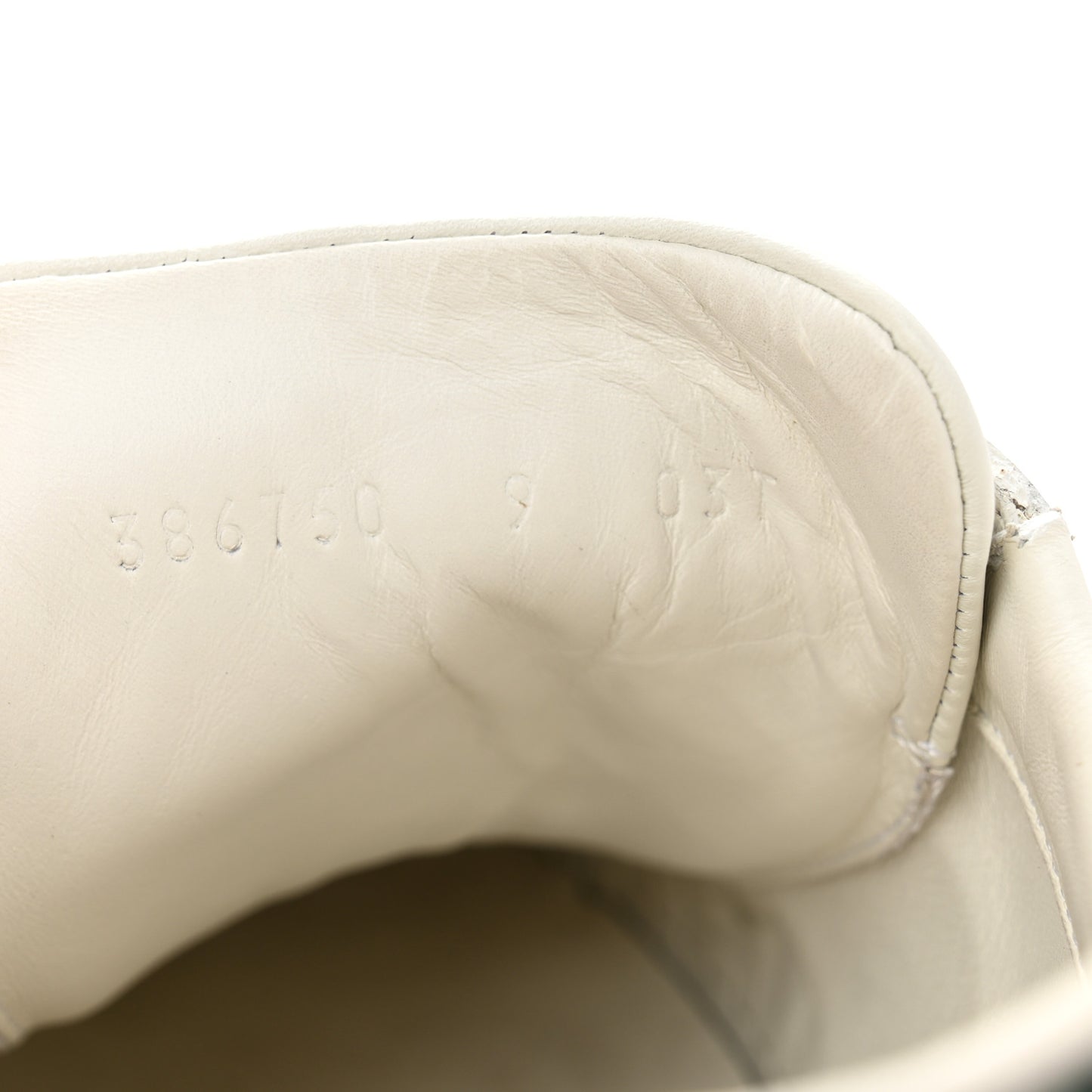 Calfskin Crocodile Web Mens Ace Sneakers 9 White Green