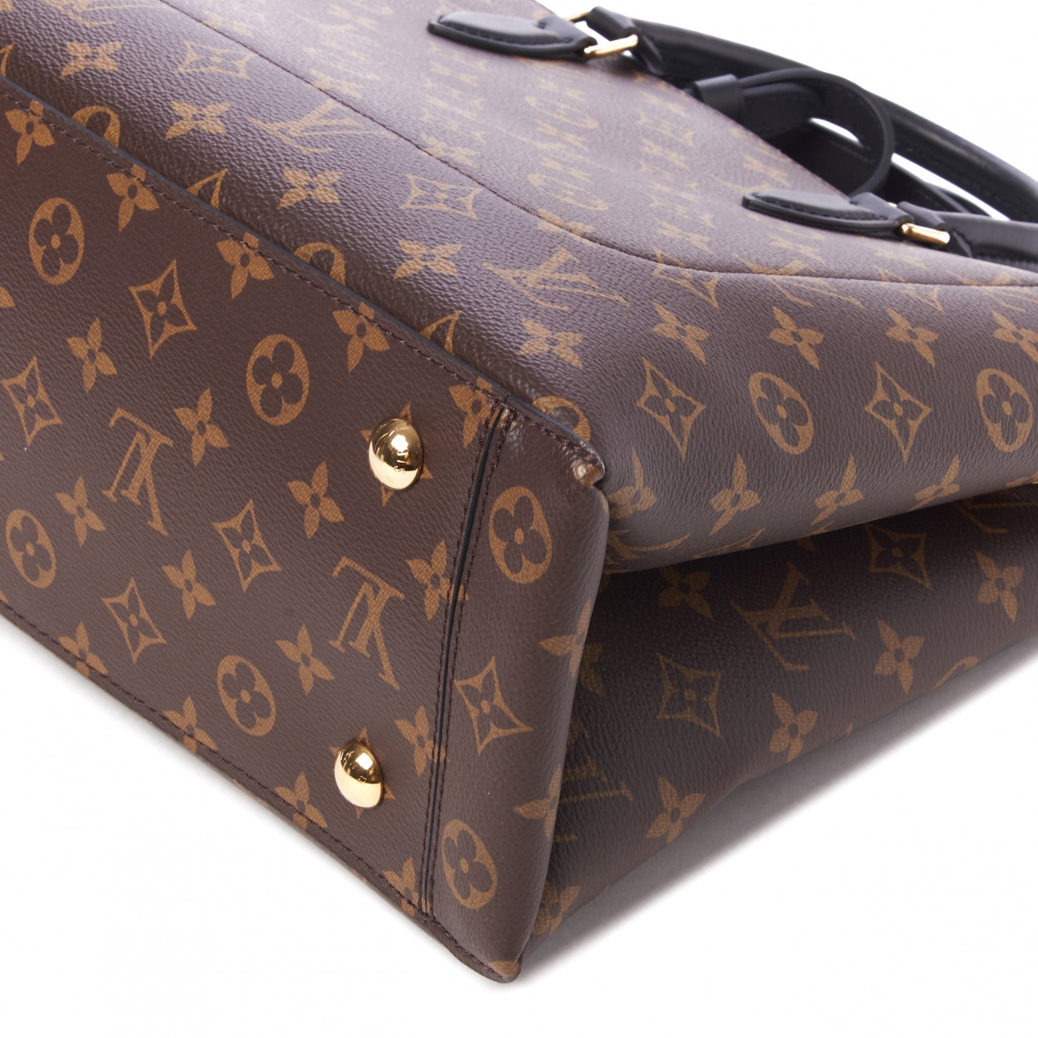 Louis Vuitton Monogram Flower Tote Black 4 of 8
