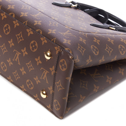 Louis Vuitton Monogram Flower Tote Black 4 of 8