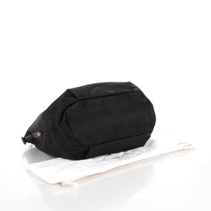 Prada Tessuto Nylon Nappa Shoulder Bag Nero Black 4 of 8