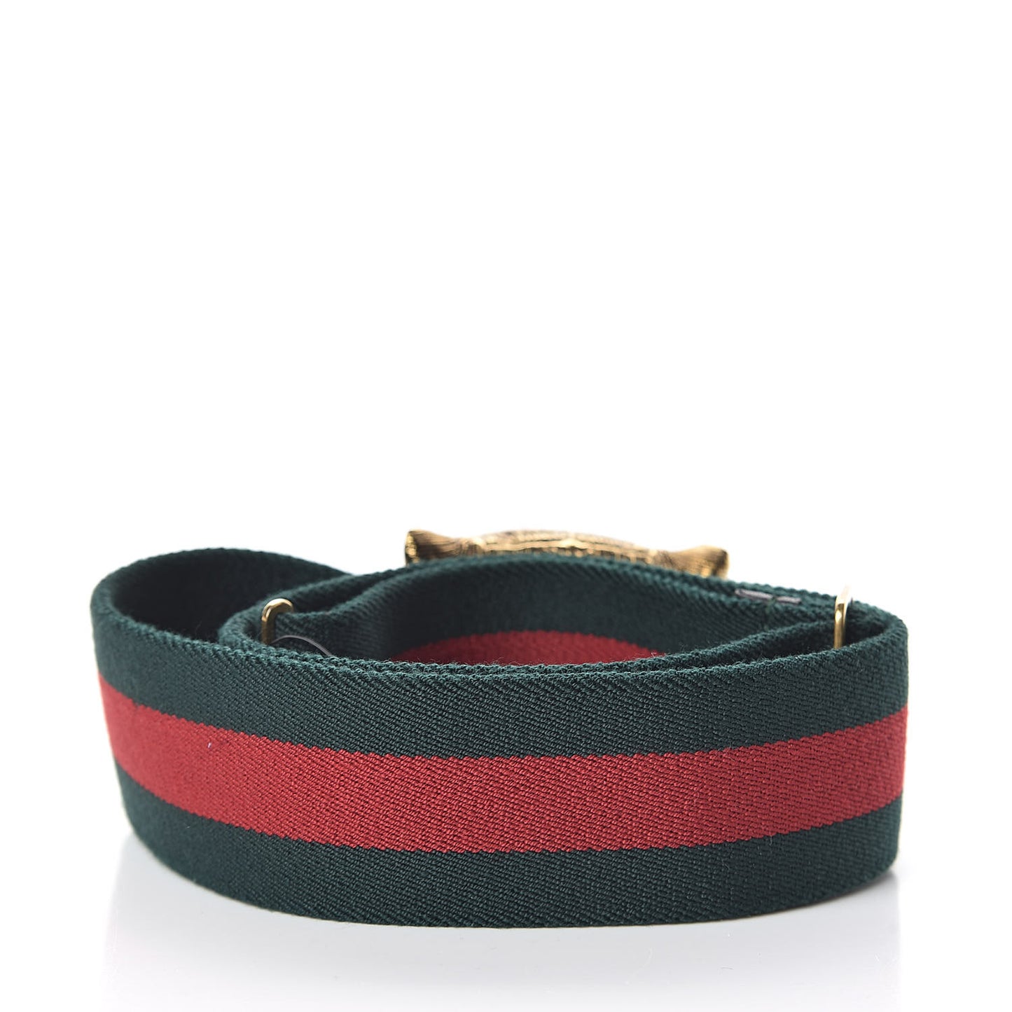 Web Feline Buckle Belt 75 30 Green Red