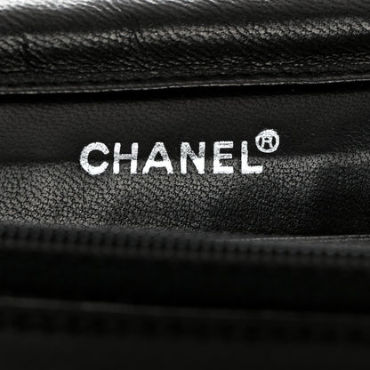 Chanel Denim Coco Wallet On Chain WOC Black 6 of 11