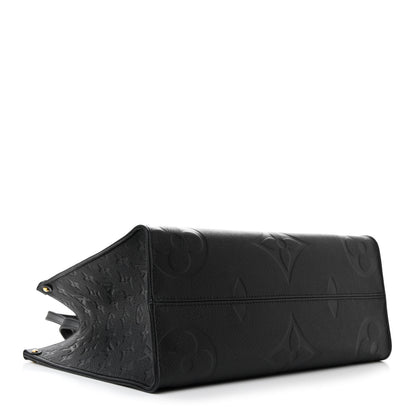 Louis Vuitton Empreinte Monogram Giant OnTheGo MM Black 4 of 9