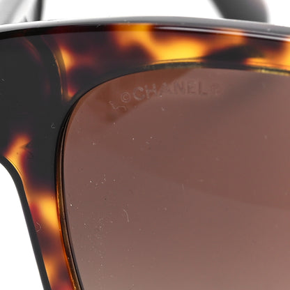 Chanel Acetate Runway Square Sunglasses 5380-A Dark Tortoise 5 of 7