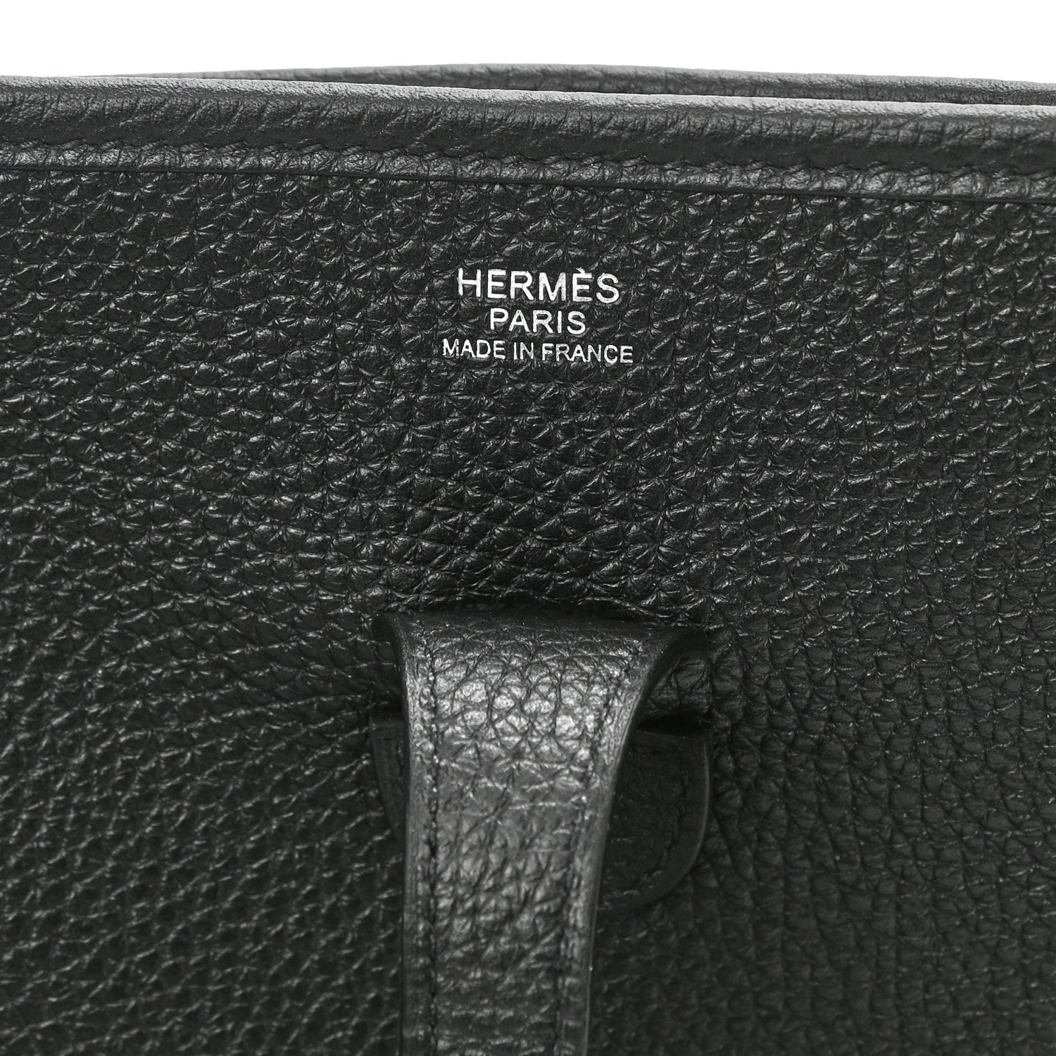 Hermes Taurillon Clemence Evelyne III PM Black 6 of 11