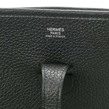 Hermes Taurillon Clemence Evelyne III PM Black 6 of 11