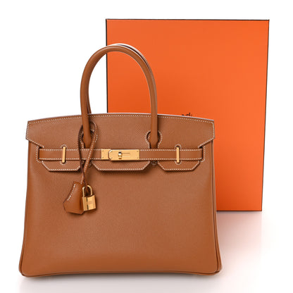 Hermes Epsom Birkin 30 Gold 11 of 11