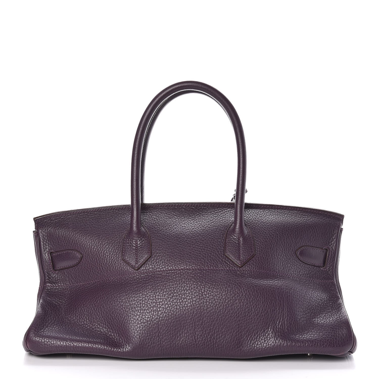 Hermes Taurillon Clemence JPG Birkin 42 Raisin 27 of 56