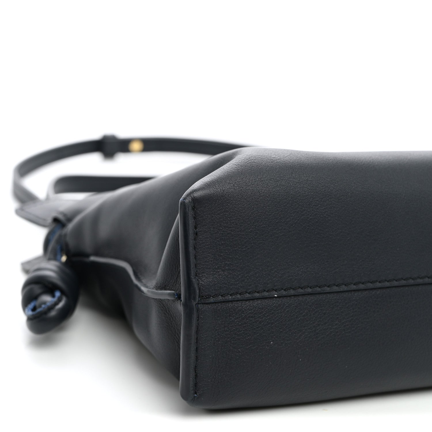 Loewe x SUNA FUJITA Nappa Clouds Mini Flamenco Knot Clutch Dark Ink 7 of 9
