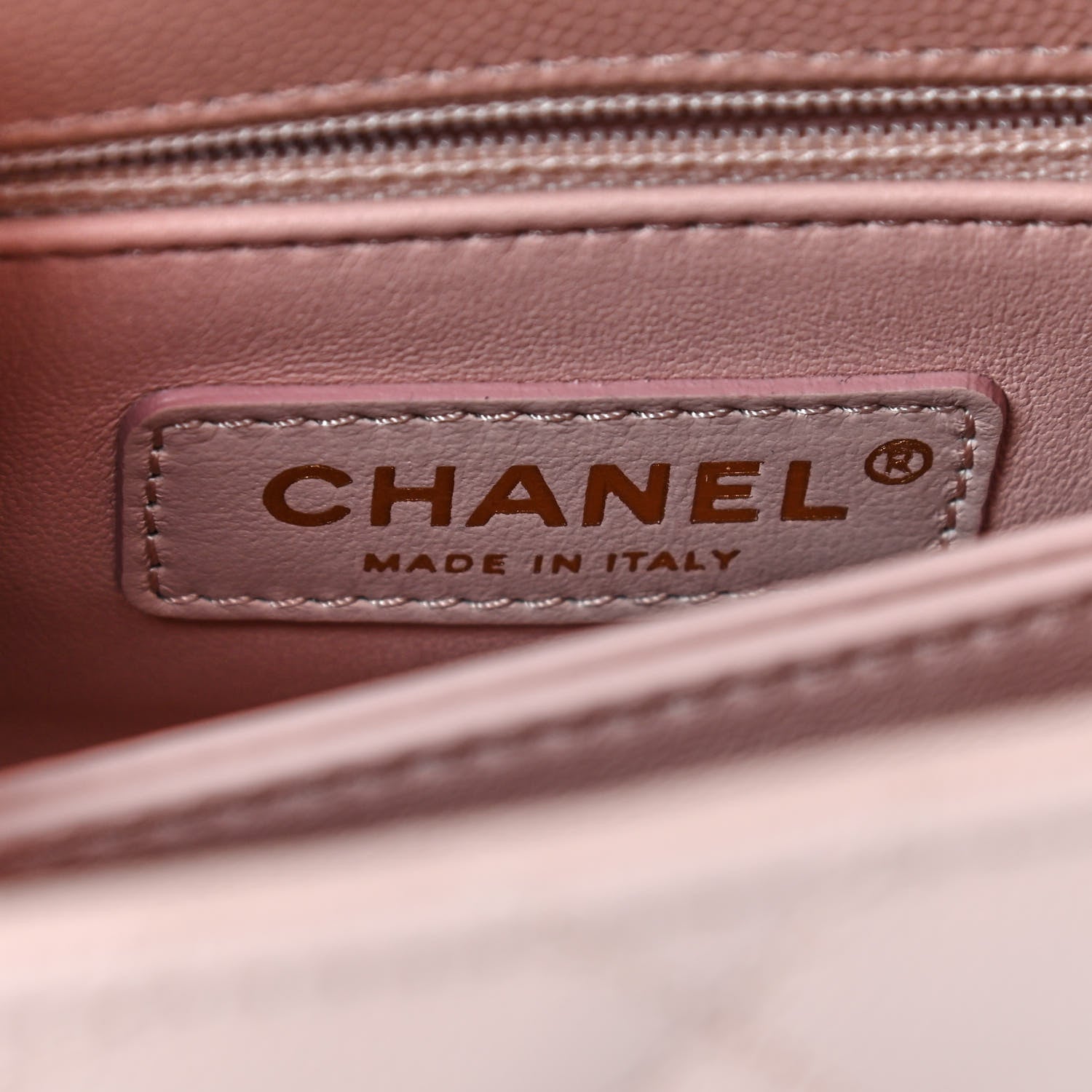Chanel Caviar Quilted Extra Mini Coco Handle Flap Light Pink 7 of 8