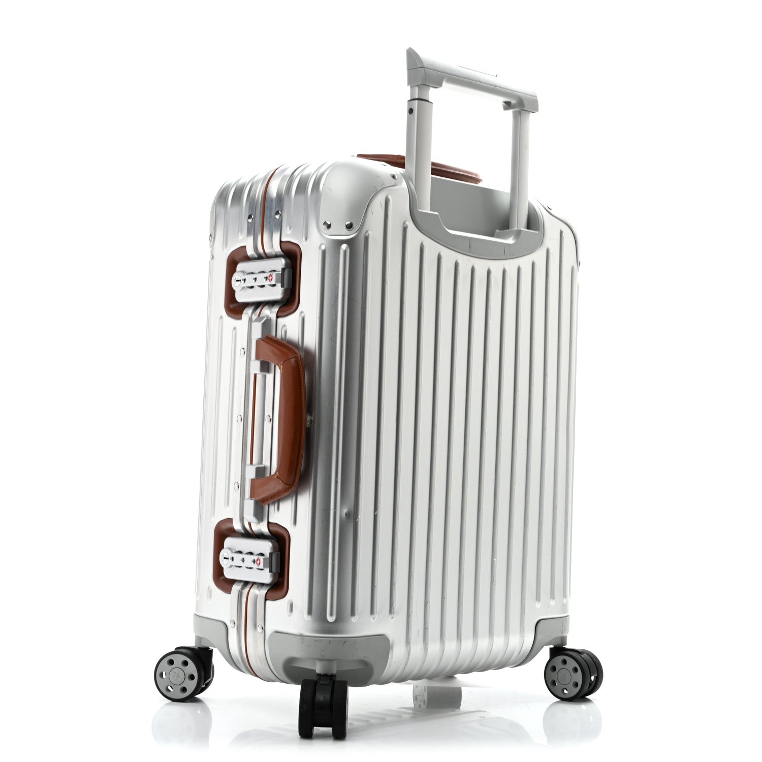 Rimowa Aluminum Original Twist Cabin Silver Brown 2 of 14