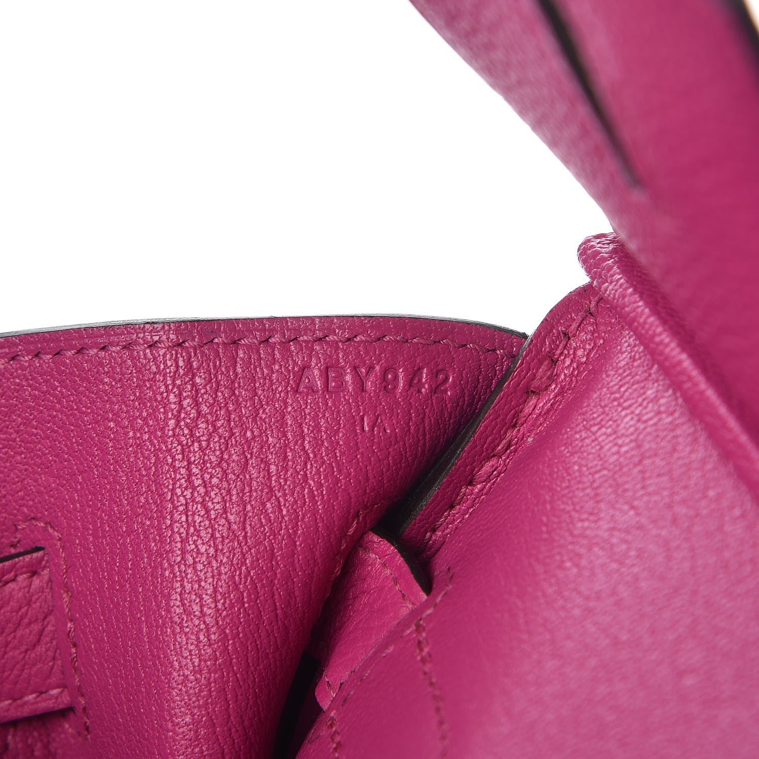 Hermes Togo Birkin 30 Rose Pourpre 7 of 8
