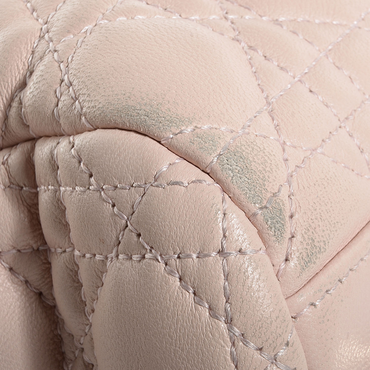 Christian Dior Lambskin Cannage Large Dior Soft Shopping Tote Light Pink 8 of 9