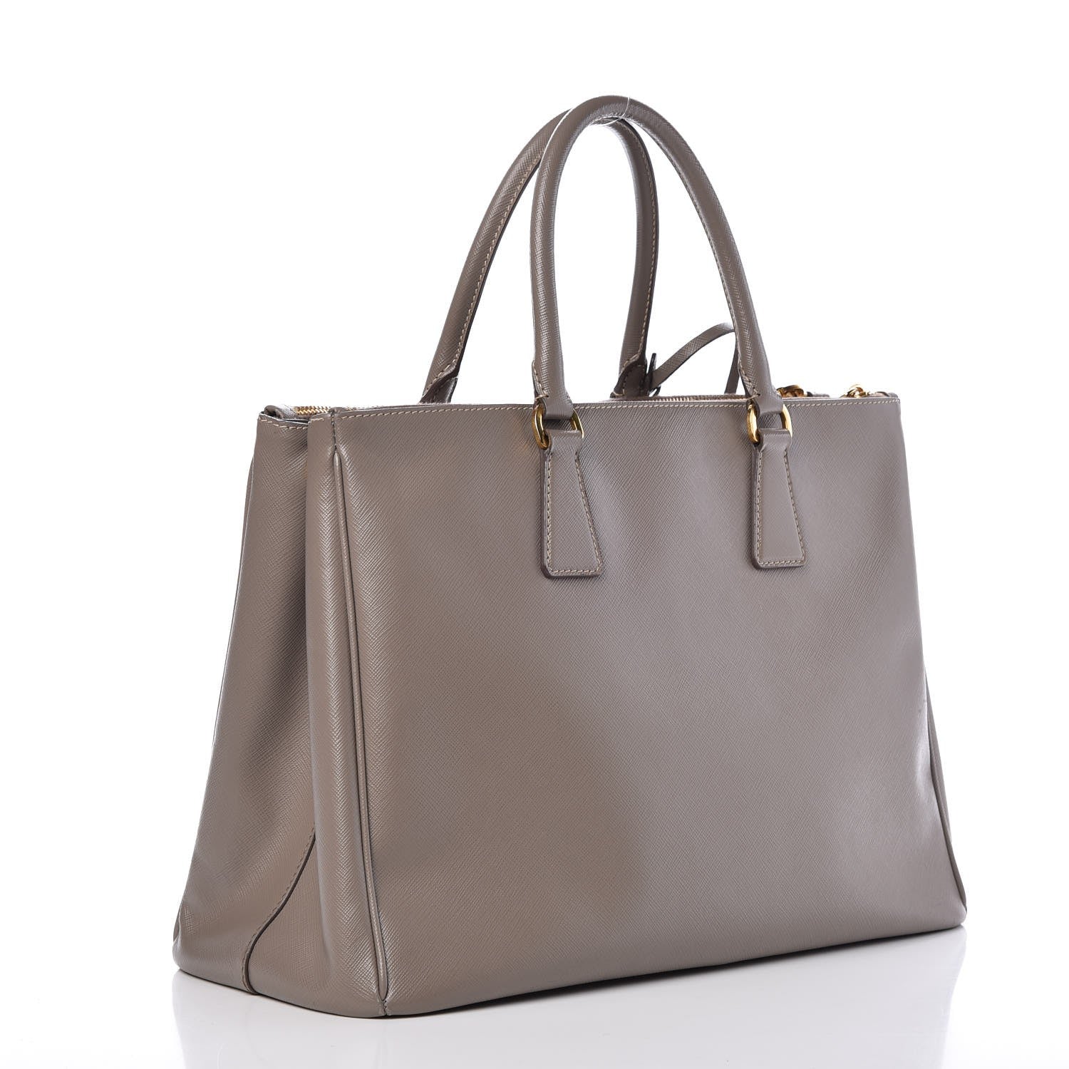 Prada Saffiano Medium Galleria Double Zip Tote Argilla 3 of 12