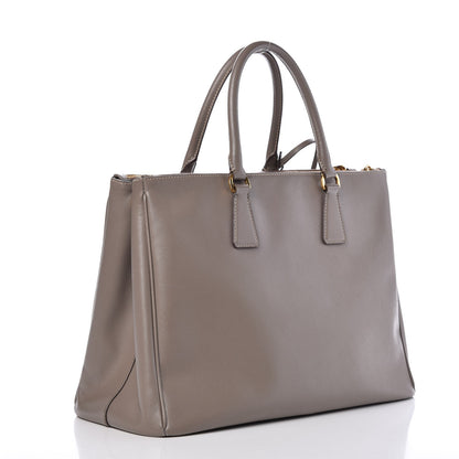 Prada Saffiano Medium Galleria Double Zip Tote Argilla 3 of 12