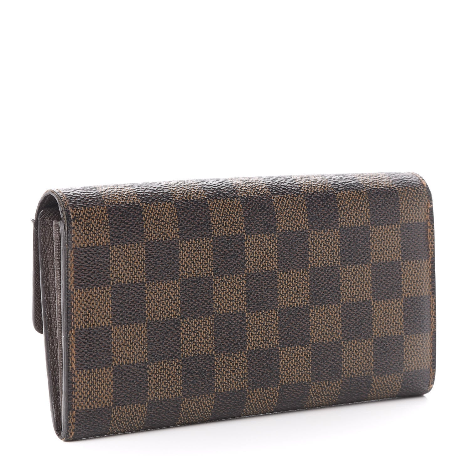 Louis Vuitton Damier Ebene Sarah Wallet 3 of 12