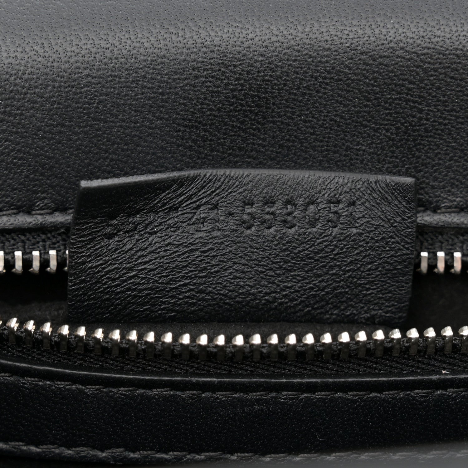Alexander McQueen Lizard Embossed Calfskin Knuckle Crossbody Black 7 of 12
