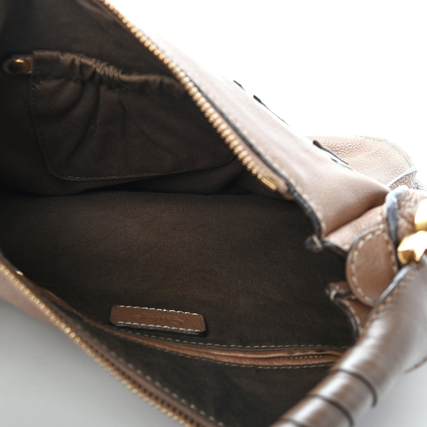 Calfskin Medium Marcie Hobo Nut
