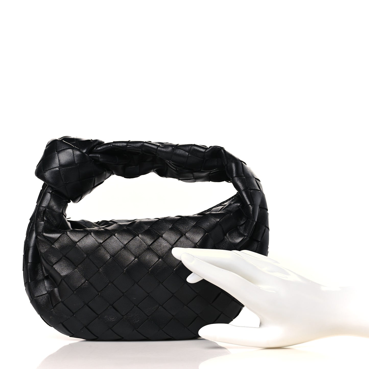 Nappa Intrecciato Mini Jodie Black