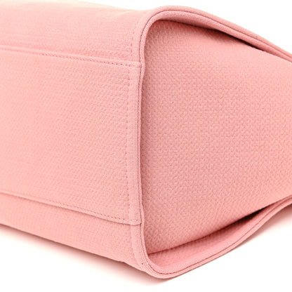 Chanel Mixed Fibers Medium Deauville Tote Pink 10 of 10