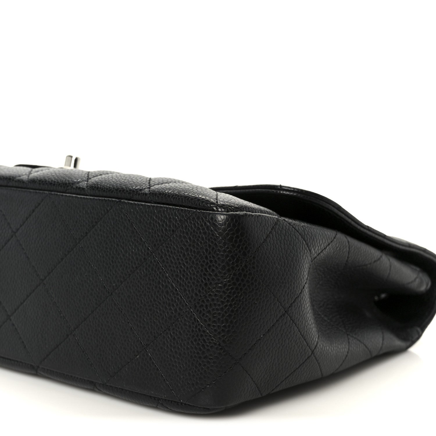 Chanel Caviar Quilted Jumbo Double Flap Black 11 of 11