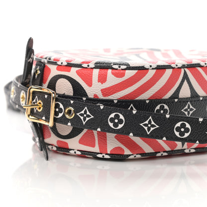 Louis Vuitton Monogram Giant Crafty Boite Chapeau Souple PM Creme Rouge Black 9 of 11