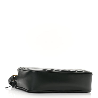Saint Laurent Calfskin Matelasse Monogram Lou Camera Bag Military Green 3 of 8