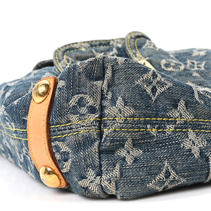 Louis Vuitton Denim Baggy GM Blue 9 of 9