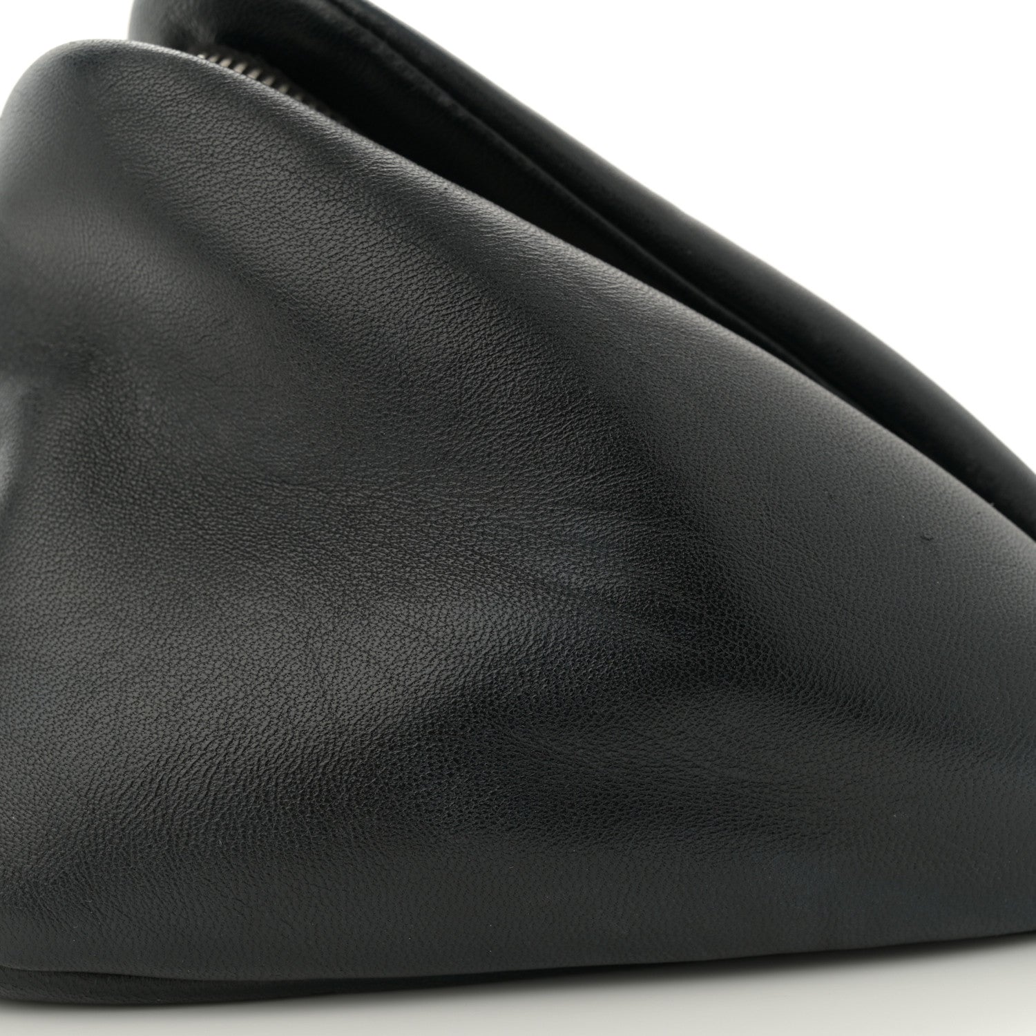 Prada Nappa Padded Signaux Triangle Crossbody Black 10 of 12