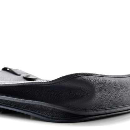 Hermes Taurillon Clemence Evelyne III Bleu Nuit 10 of 13