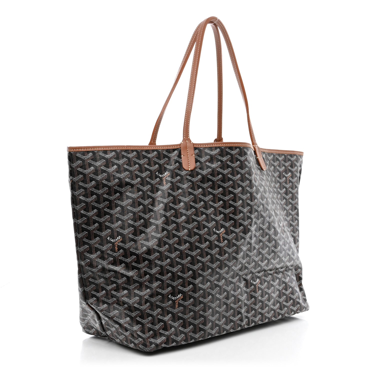 Goyard Goyardine Saint Louis GM Black Gold 4 of 12