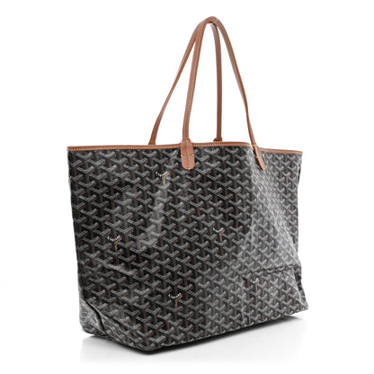 Goyard Goyardine Saint Louis GM Black Gold 4 of 12