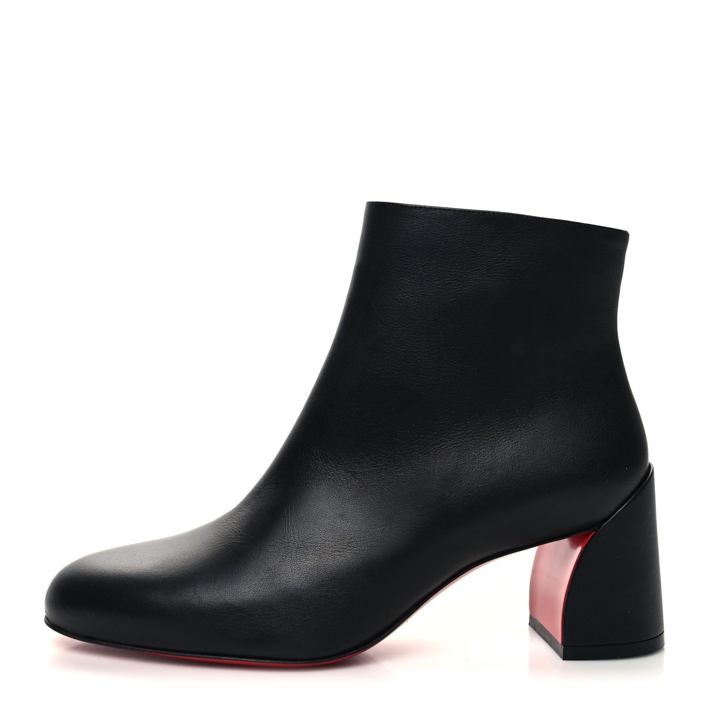 Calfskin Turela 55 Ankle Boots 36 Black