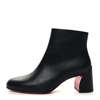 Christian Louboutin Calfskin Turela 55 Ankle Boots 36 Black 1 of 8