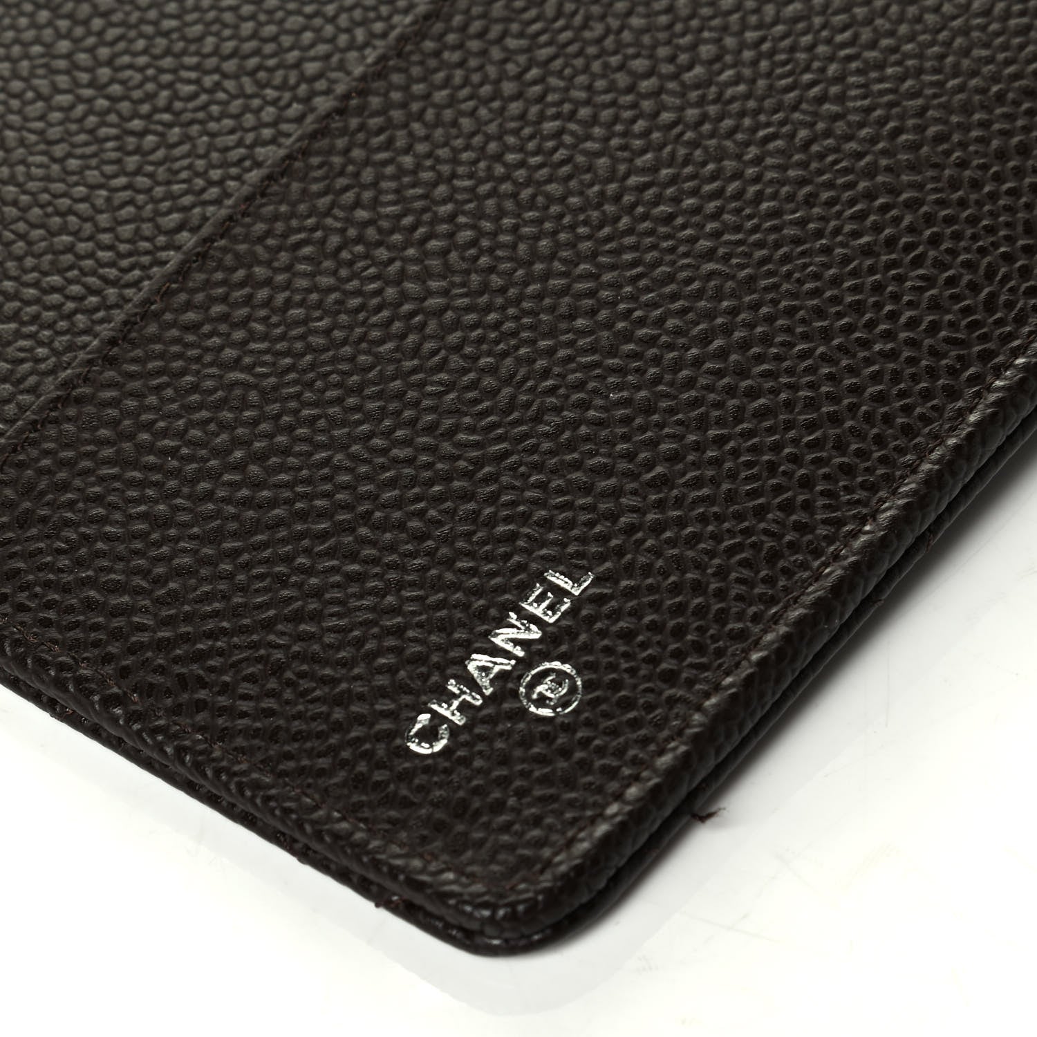 Chanel Caviar Quilted Agenda Cover Brown 5 of 6