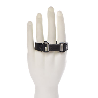 Louis Vuitton Damier Infini Bandit Bracelet 19 Black 2 of 7