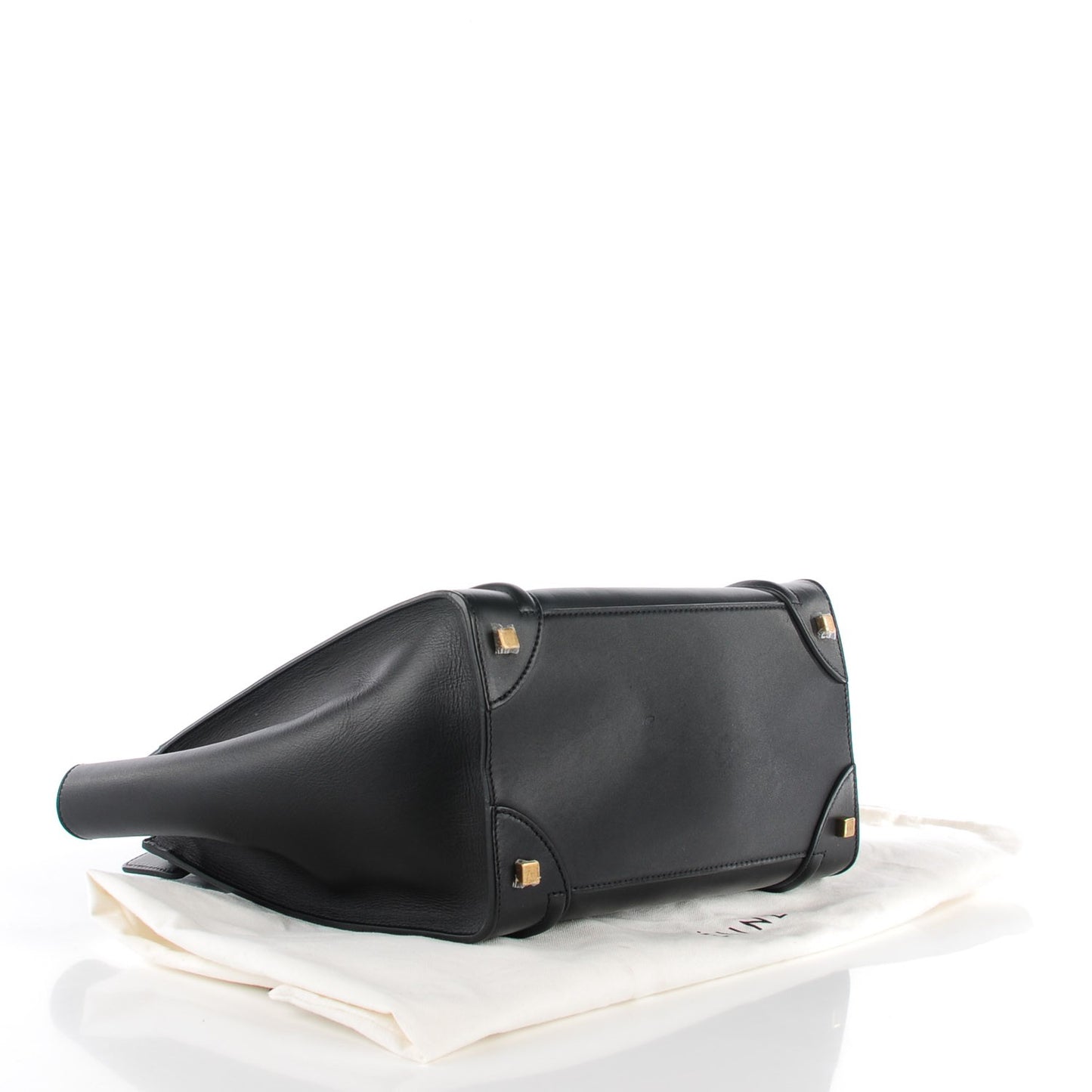 Smooth Calfskin Mini Luggage Black