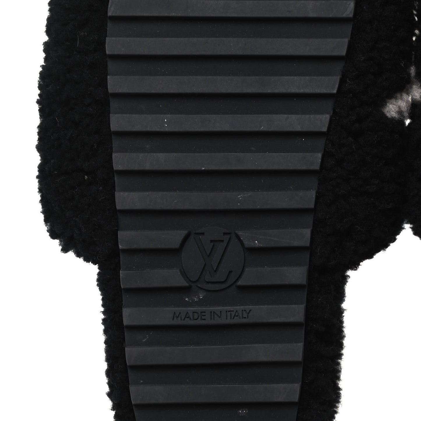 Shearling Paseo Flat Comfort Mule 37 Black