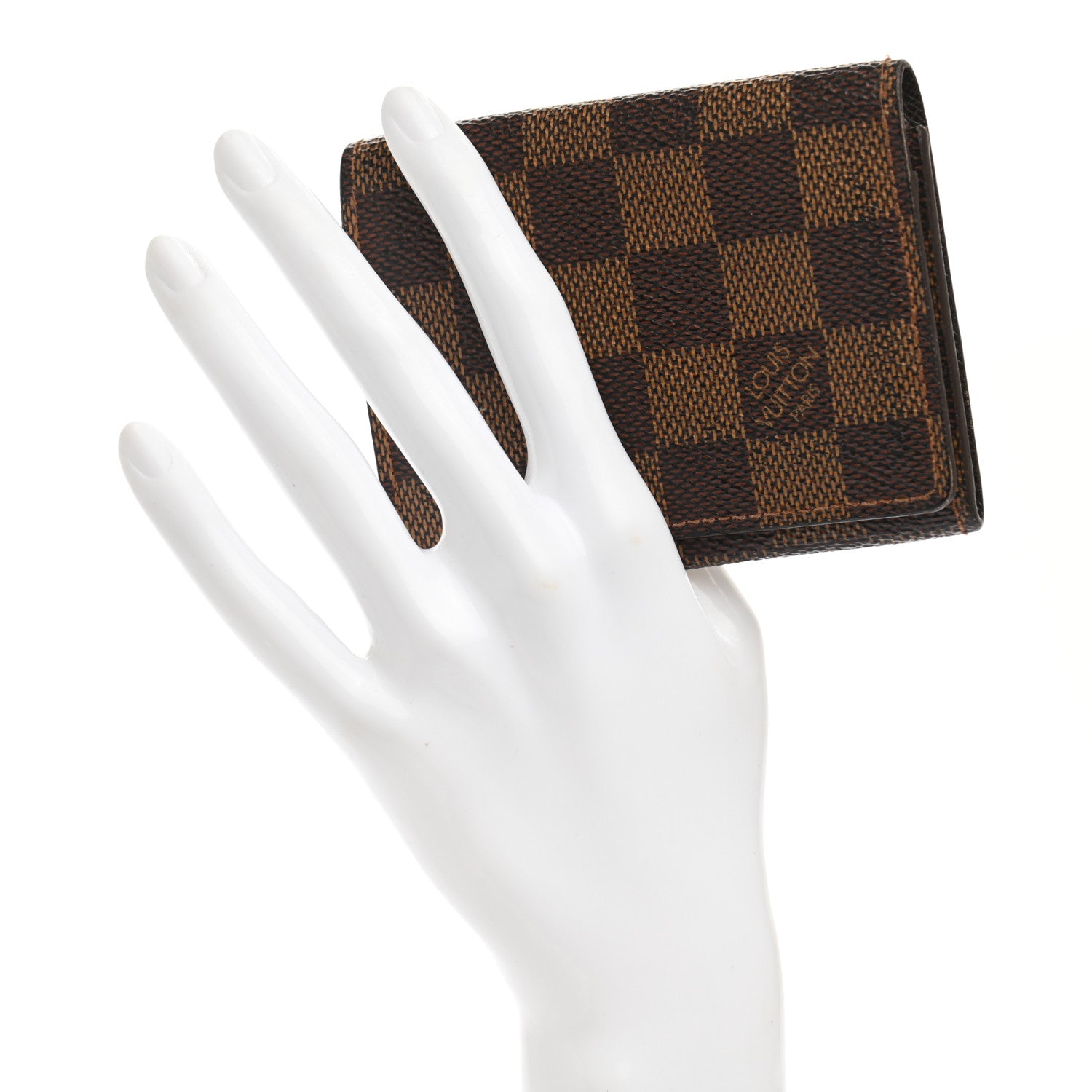 Louis Vuitton Damier Ebene Business Card Holder 2 of 8