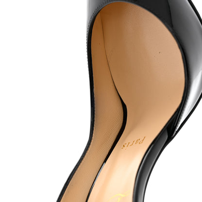 Christian Louboutin Patent Iriza 100 Pumps 37 Black 10 of 11